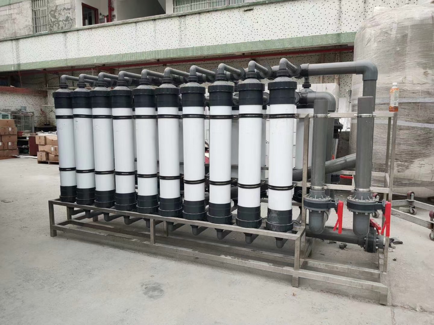 千亿体育(中国)科技有限公司超滤设备，20吨超滤净水设备